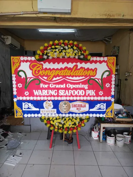 Papan Bunga Ucapan Selamat Pondok Ranji